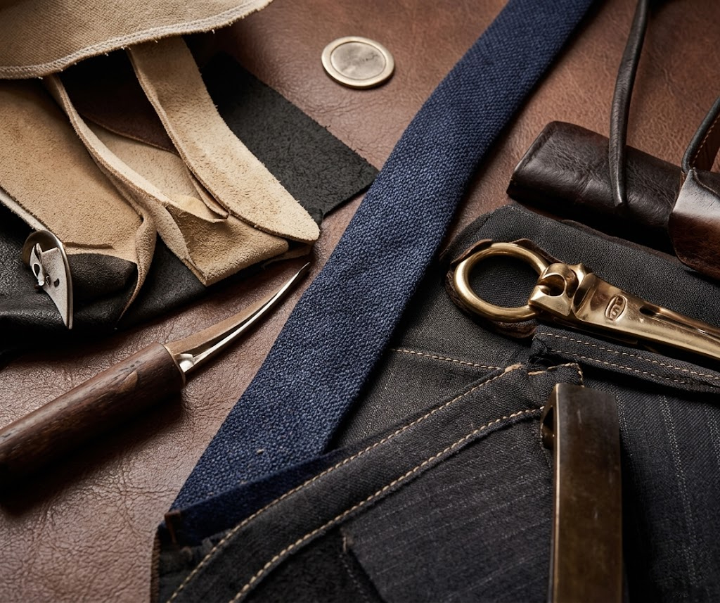 Leather crafting tools and materials